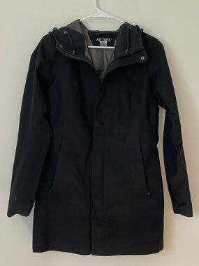 Arc'teryx Goretex Black Women's Jacket with Hood
